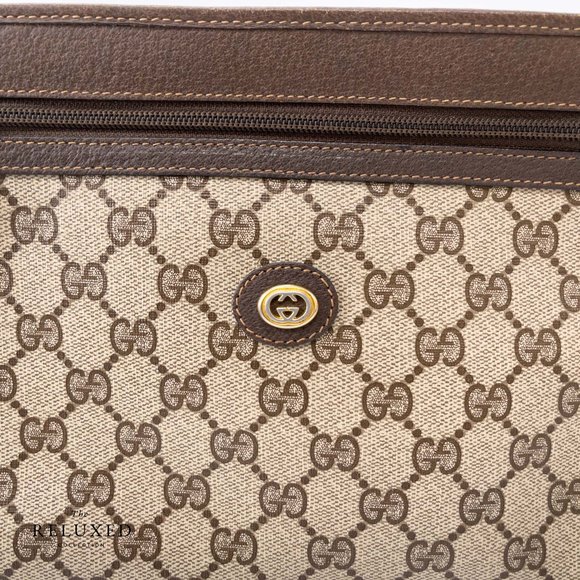 Vintage Gucci GG Web Clutch - Picture 14 of 15